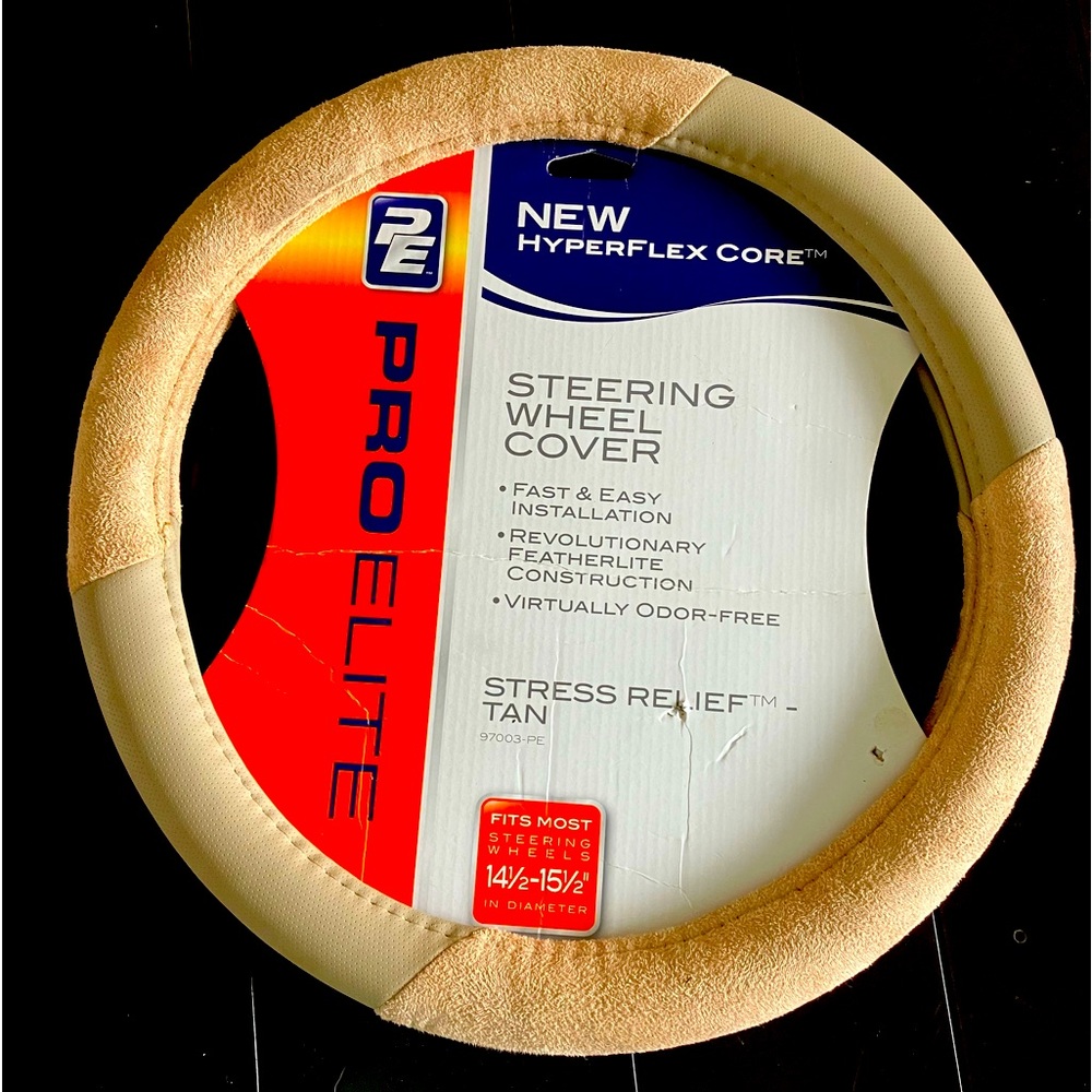 Steering wheel cover